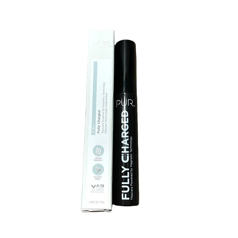 PUR Cosmetics Black Volumizing Lengthening Strengthening Fully Charged Mascara
